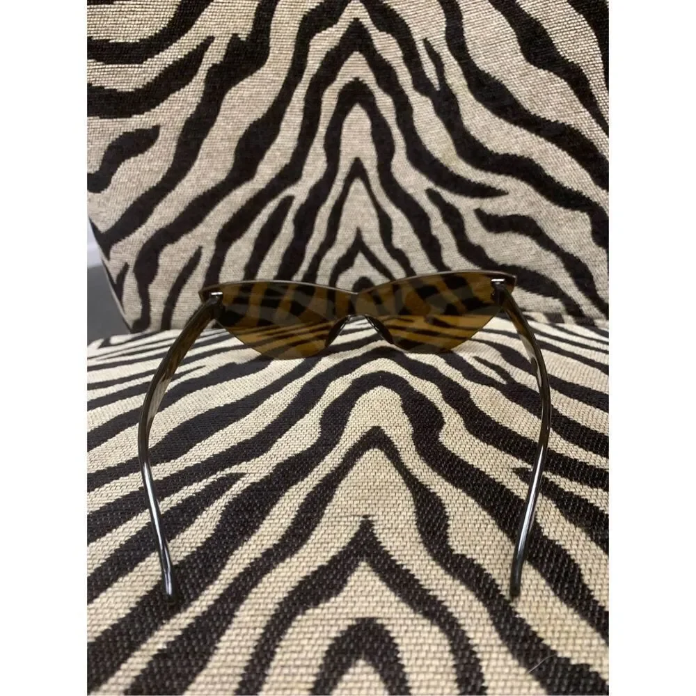 Cat Eye Sunglasses Brown